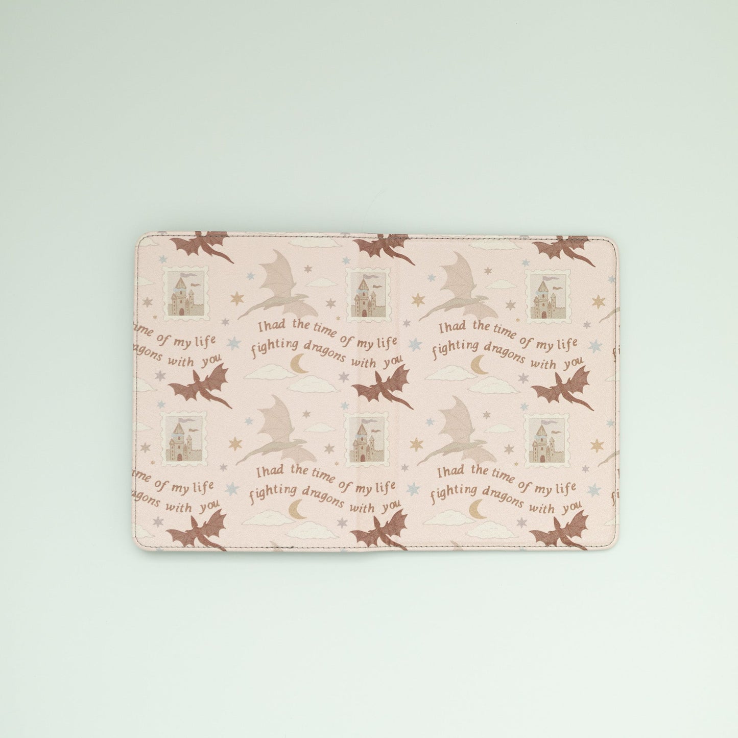Fighting Dragons Card Slot Kindle Case - Starry Skies Austin