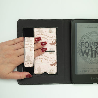Fighting Dragons Card Slot Kindle Case - Starry Skies Austin