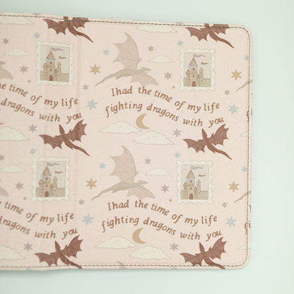 Fighting Dragons Card Slot Kindle Case - Starry Skies Austin