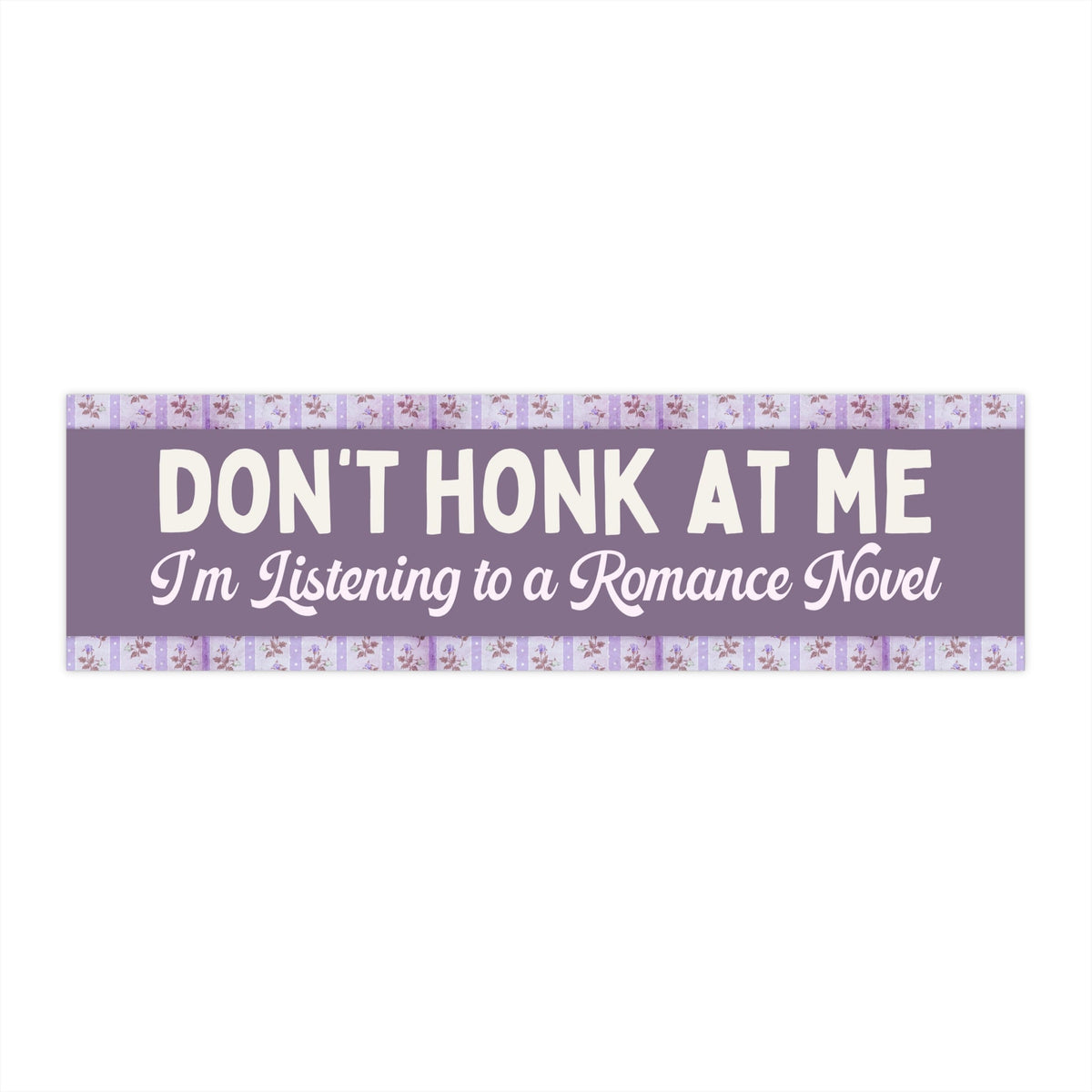Floral Bookish Bumper Sticker - Starry Skies Austin