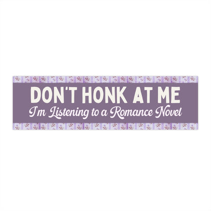 Floral Bookish Bumper Sticker - Starry Skies Austin