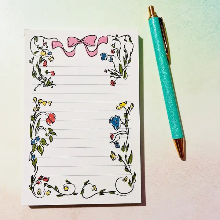 Floral Note Pad - Starry Skies Austin