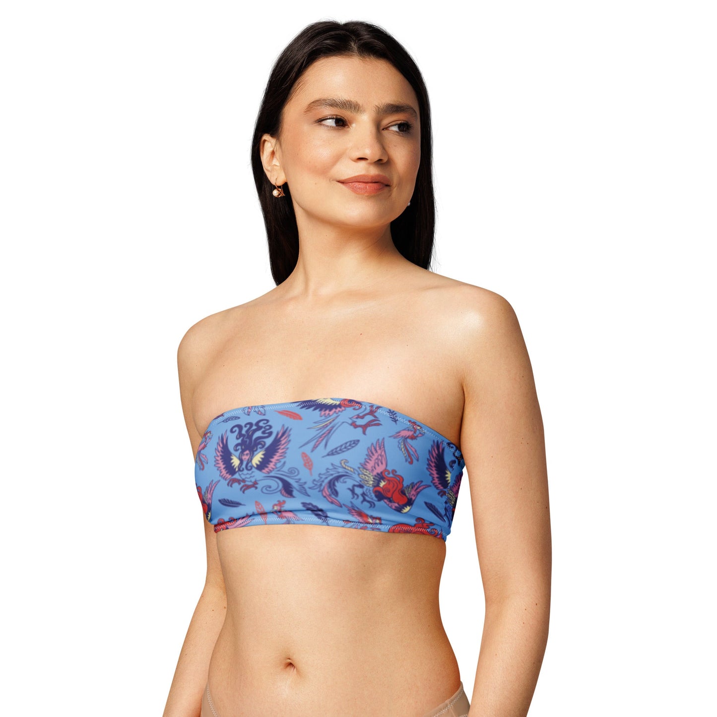 Folklore Bandeau Bikini Top - Starry Skies Austin