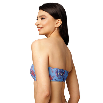 Folklore Bandeau Bikini Top - Starry Skies Austin