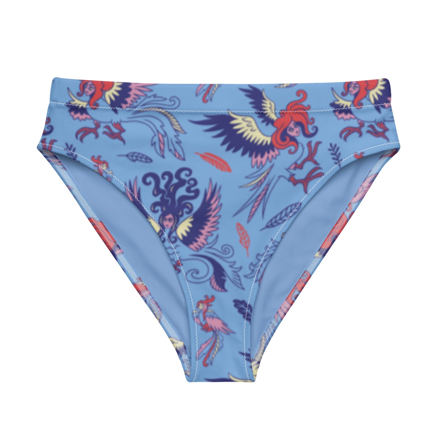 Folklore High - Waisted Bikini Bottom - Starry Skies Austin