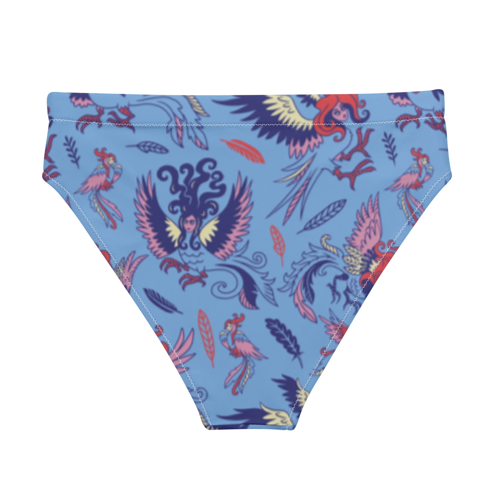 Folklore High - Waisted Bikini Bottom - Starry Skies Austin