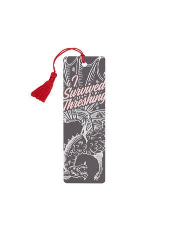 Fourth Wing I Survived Threshing Bookmark by Out Of Print - Starry Skies Austin