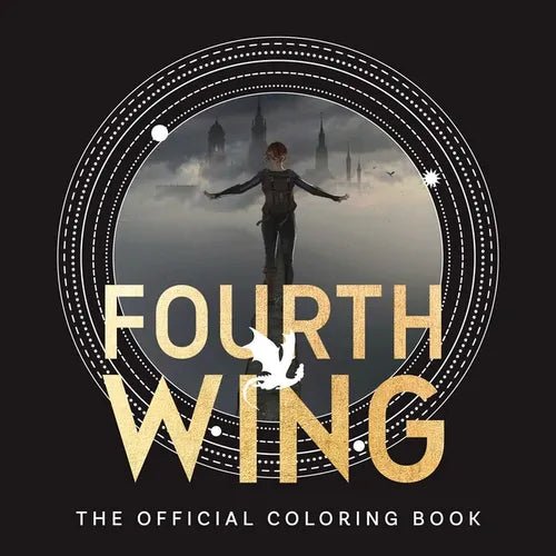 Fourth Wing: The Official Coloring Book - Paperback - Starry Skies Austin