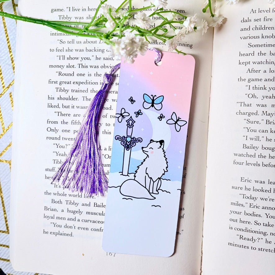 Fox Metal Bookmark – Inspired by Quicksilver - Starry Skies Austin