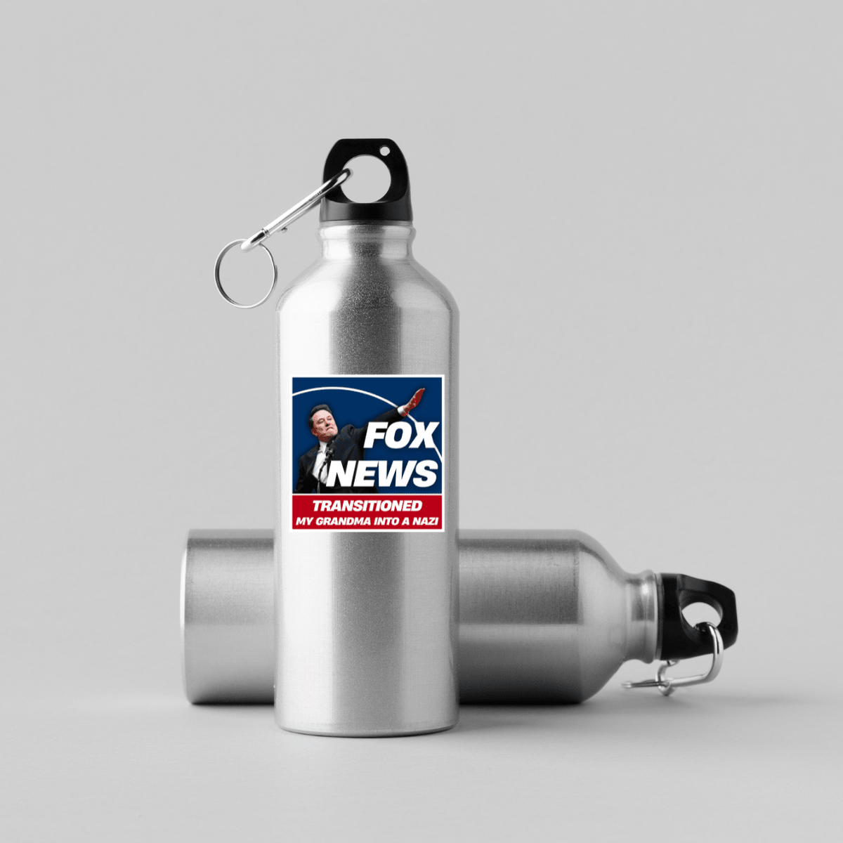 Fox News Turned My Family Into Nazis | 13 Variation Options | 3"x3" | Political Sticker | Vinyl Sticker | Water-Resistant | Anti-Fascist - Starry Skies Austin
