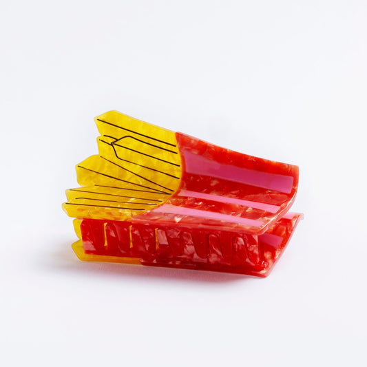 French Fries Hair Claw - Starry Skies Austin
