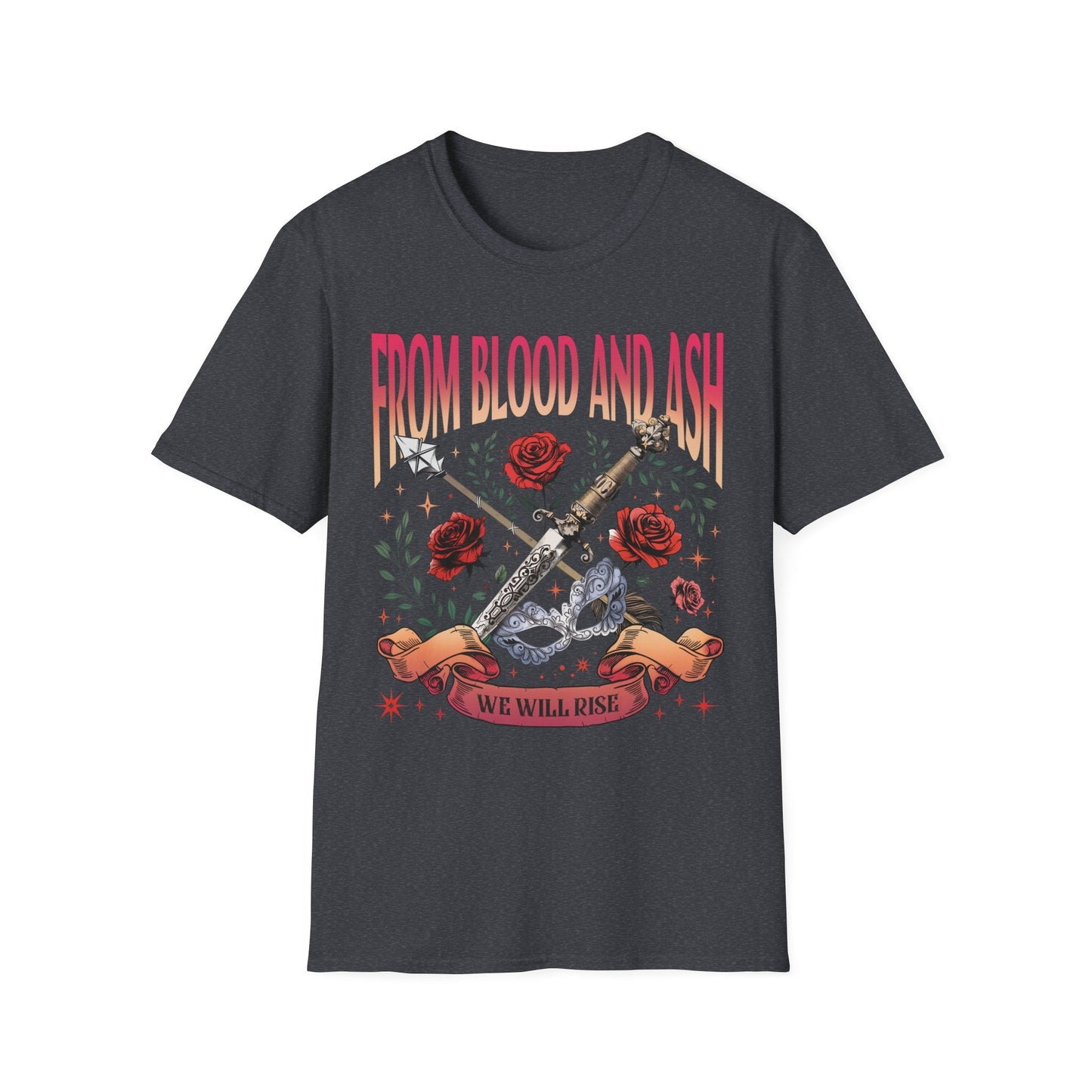 From Blood and Ash Unisex Softstyle Tee - Starry Skies Austin