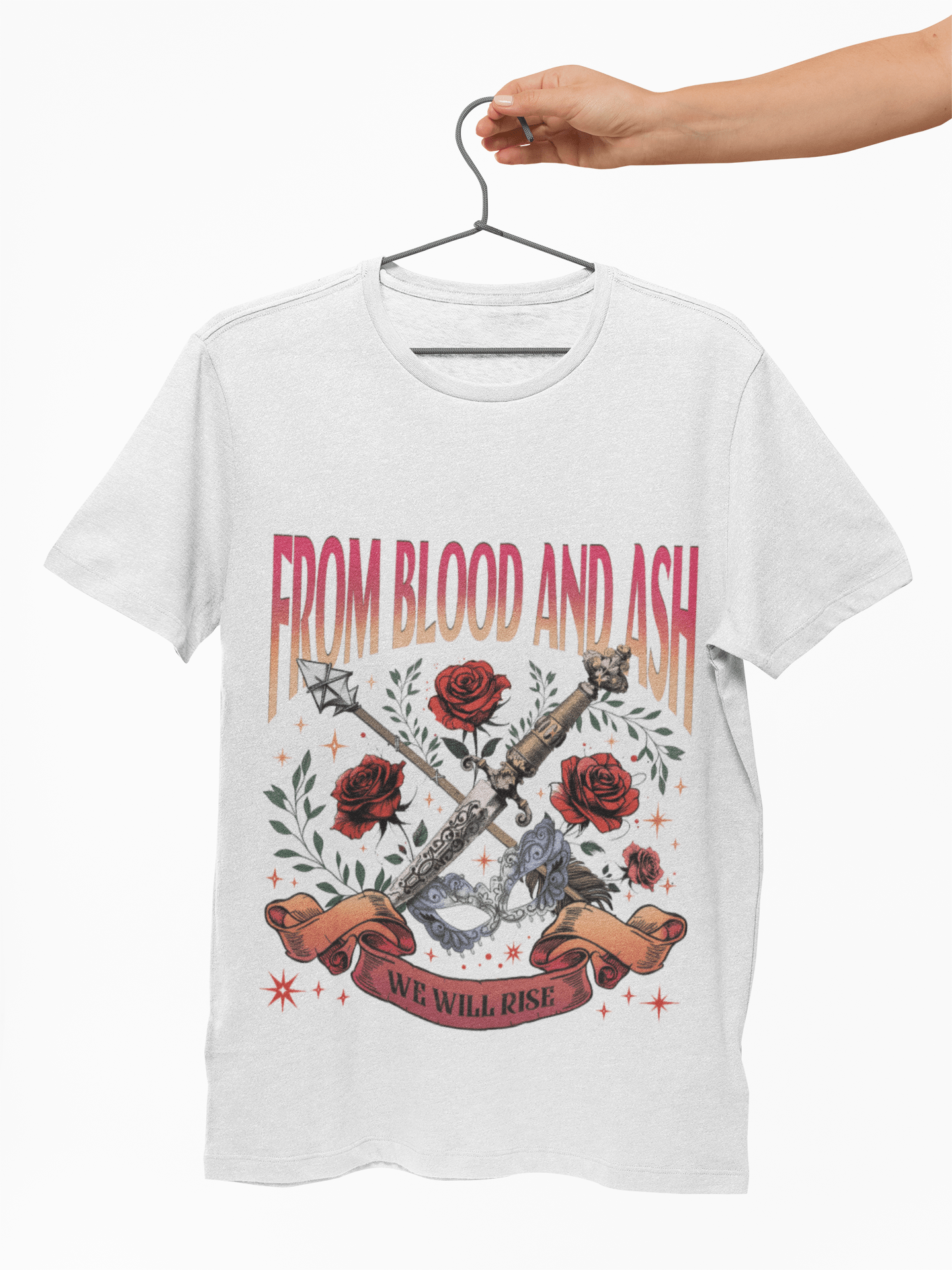 From Blood and Ash Unisex Softstyle Tee - Starry Skies Austin