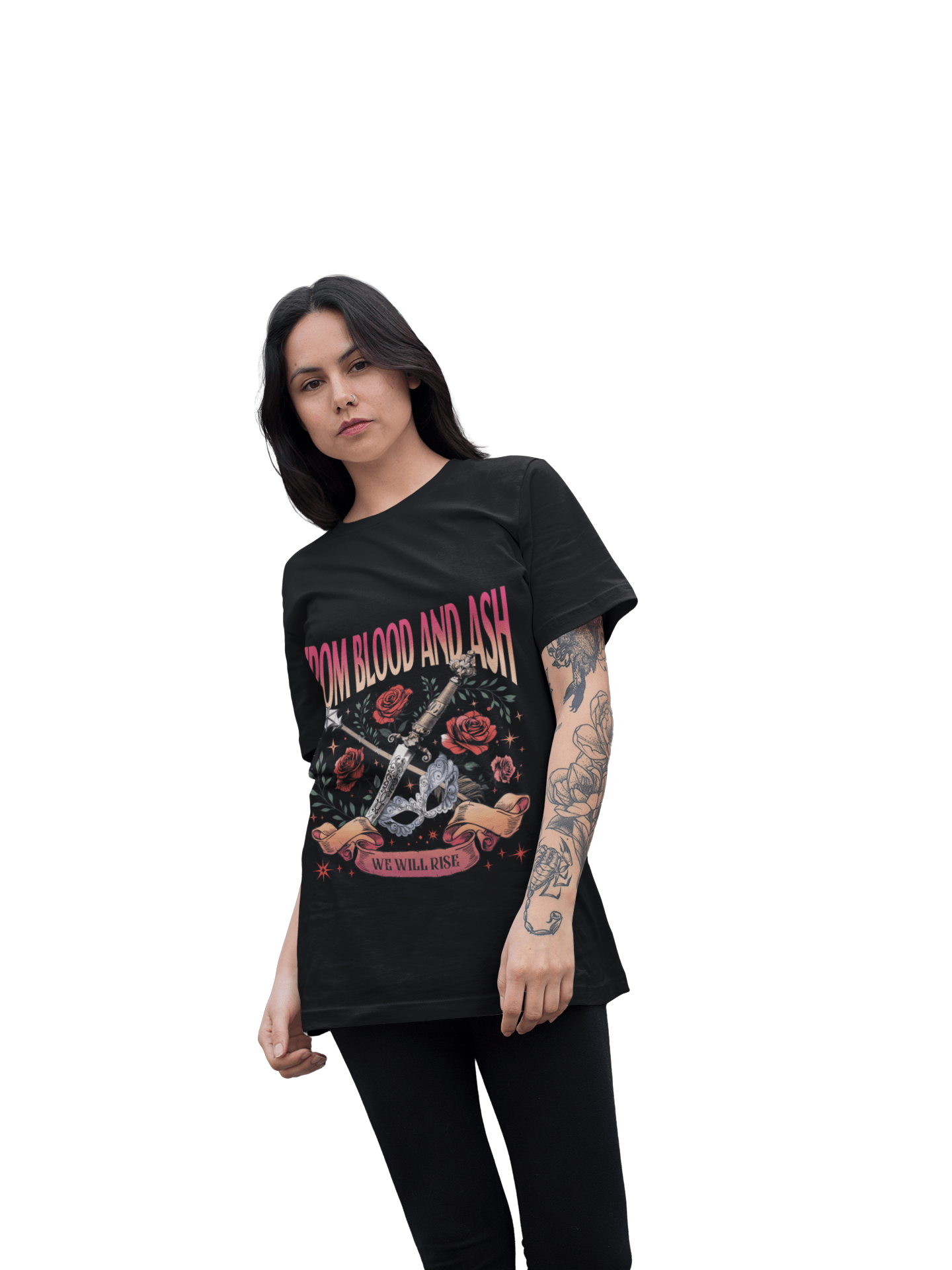 From Blood and Ash Unisex Softstyle Tee - Starry Skies Austin