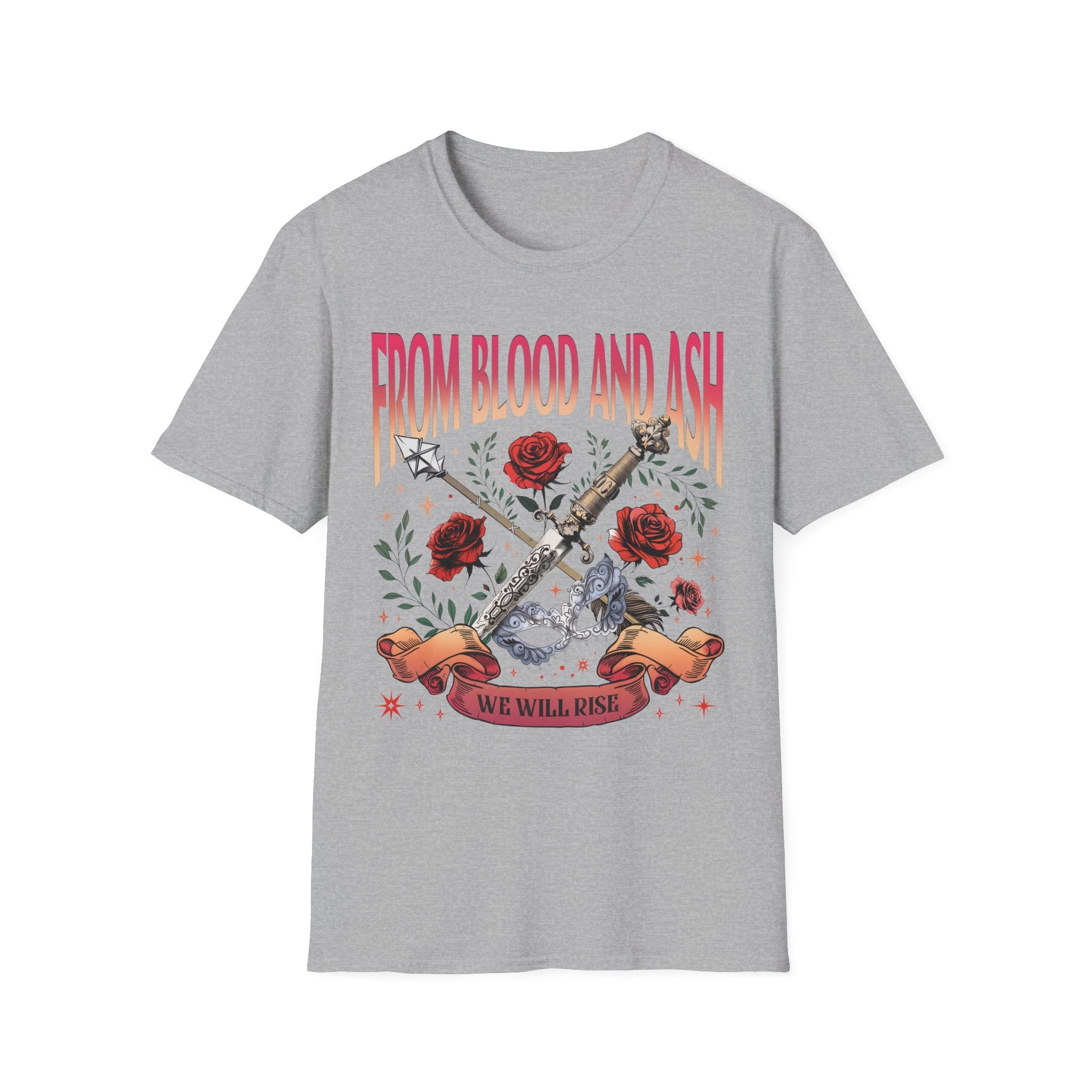 From Blood and Ash Unisex Softstyle Tee - Starry Skies Austin