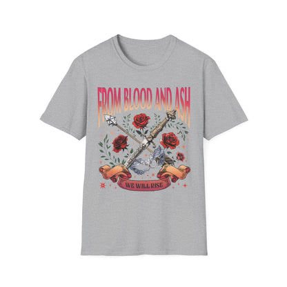 From Blood and Ash Unisex Softstyle Tee - Starry Skies Austin