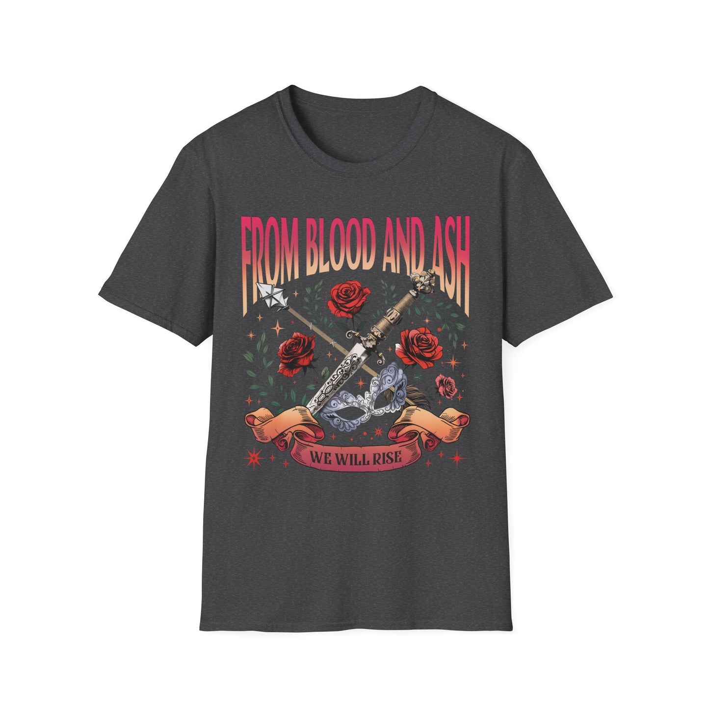 From Blood and Ash Unisex Softstyle Tee - Starry Skies Austin