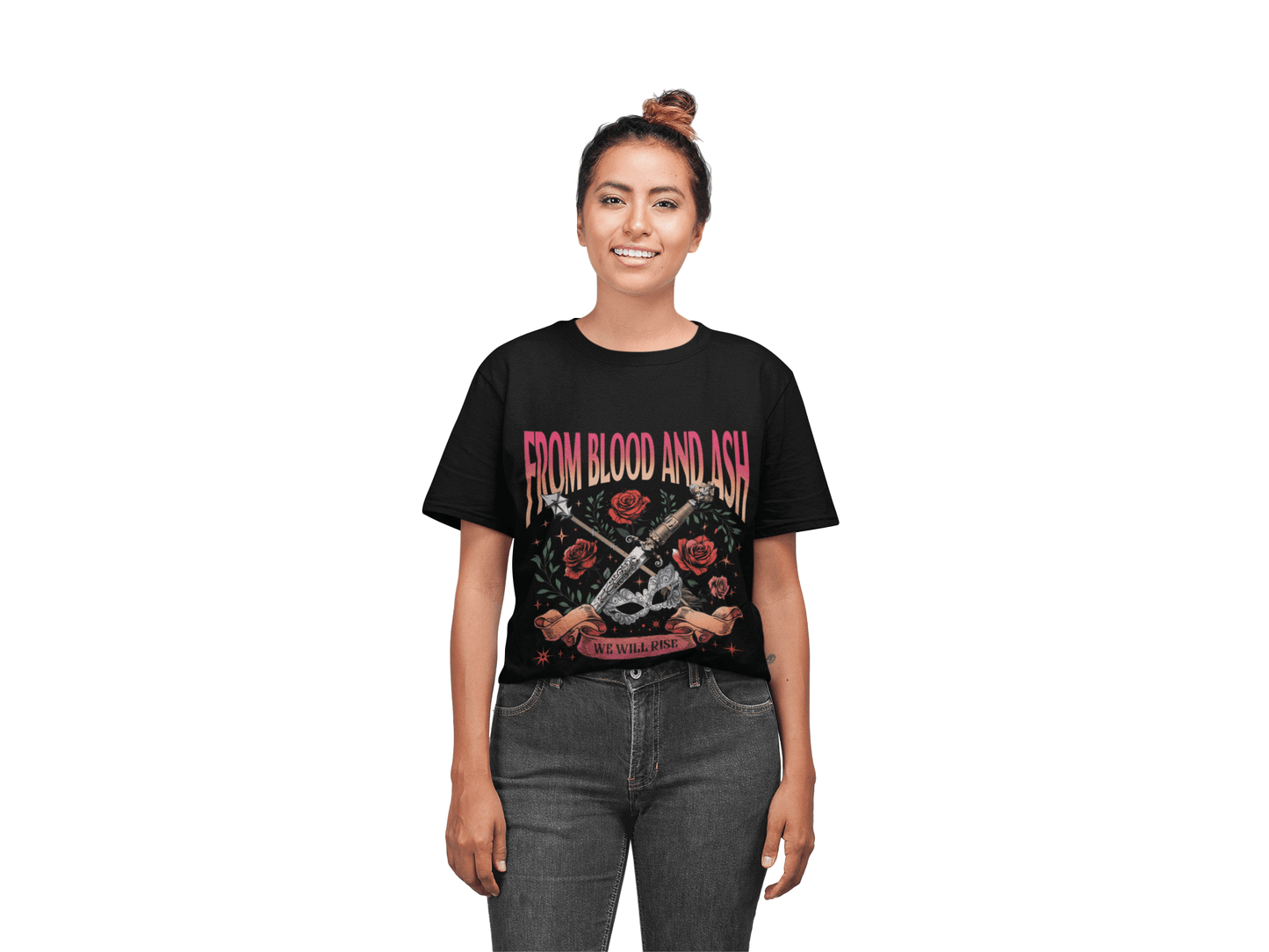 From Blood and Ash Unisex Softstyle Tee - Starry Skies Austin