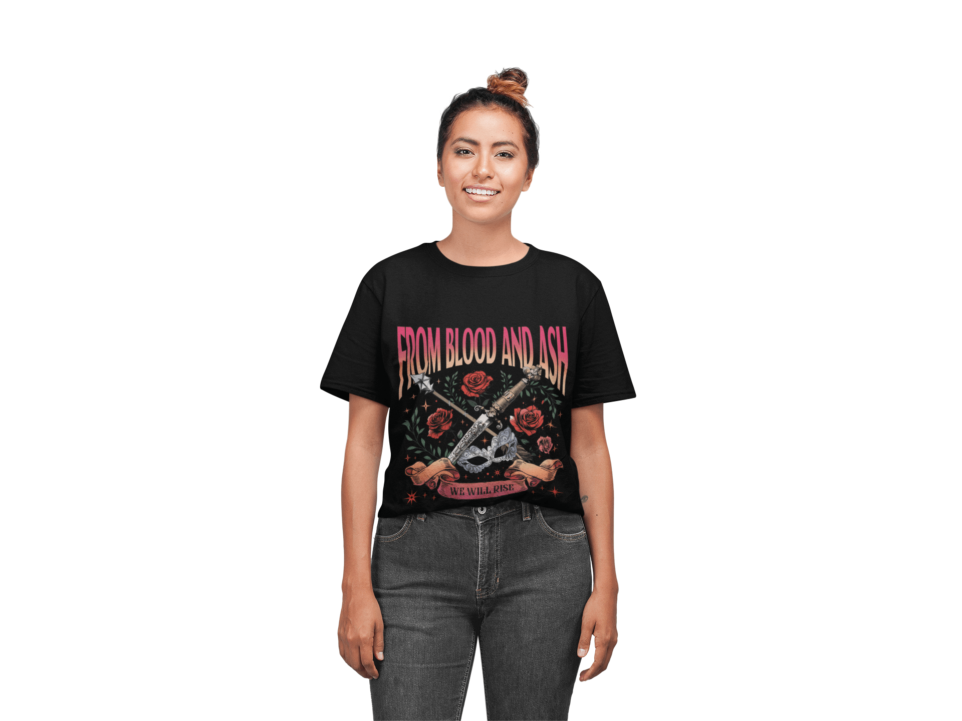 From Blood and Ash Unisex Softstyle Tee - Starry Skies Austin