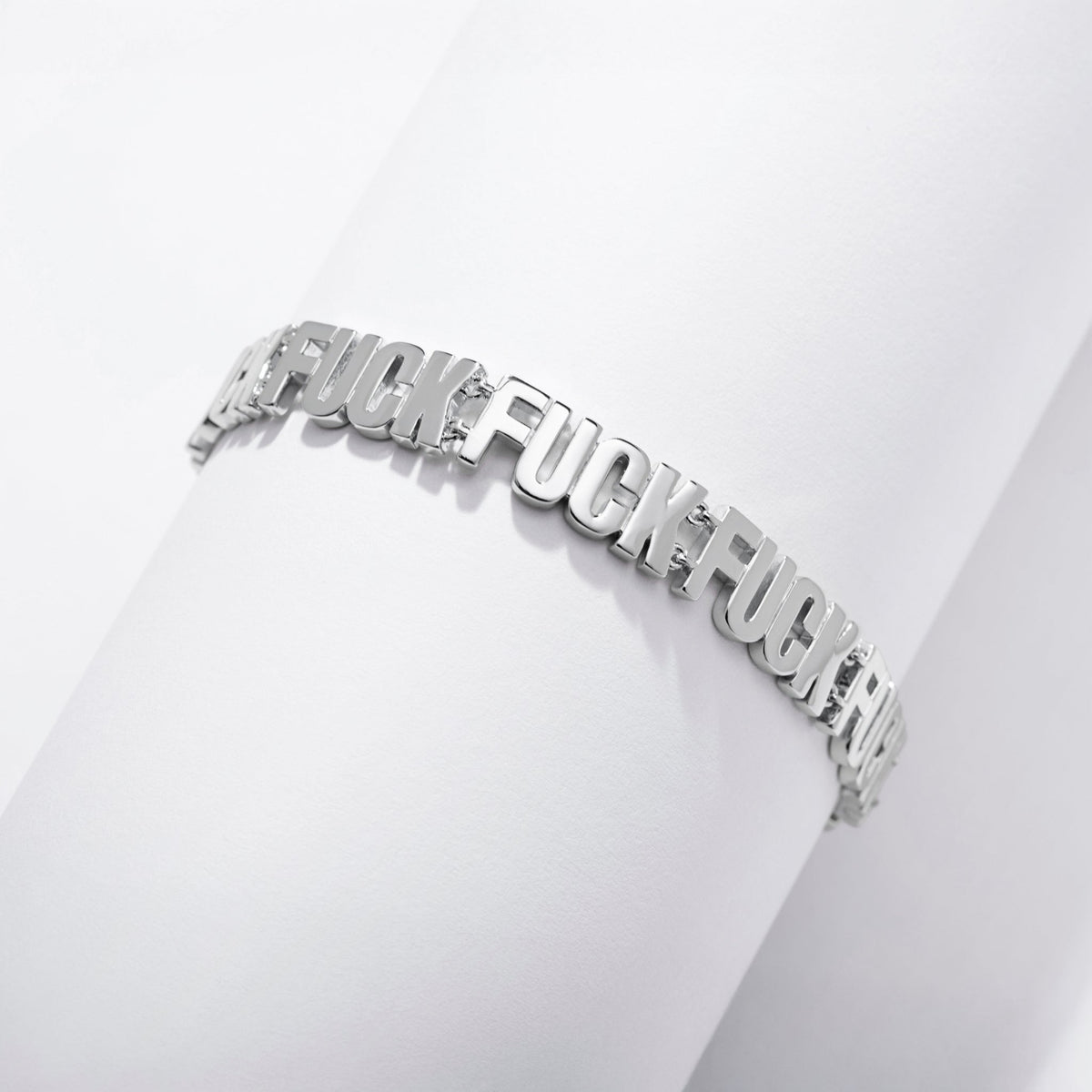 Fuck Fuck Fuck Chain Bracelet - Starry Skies Austin
