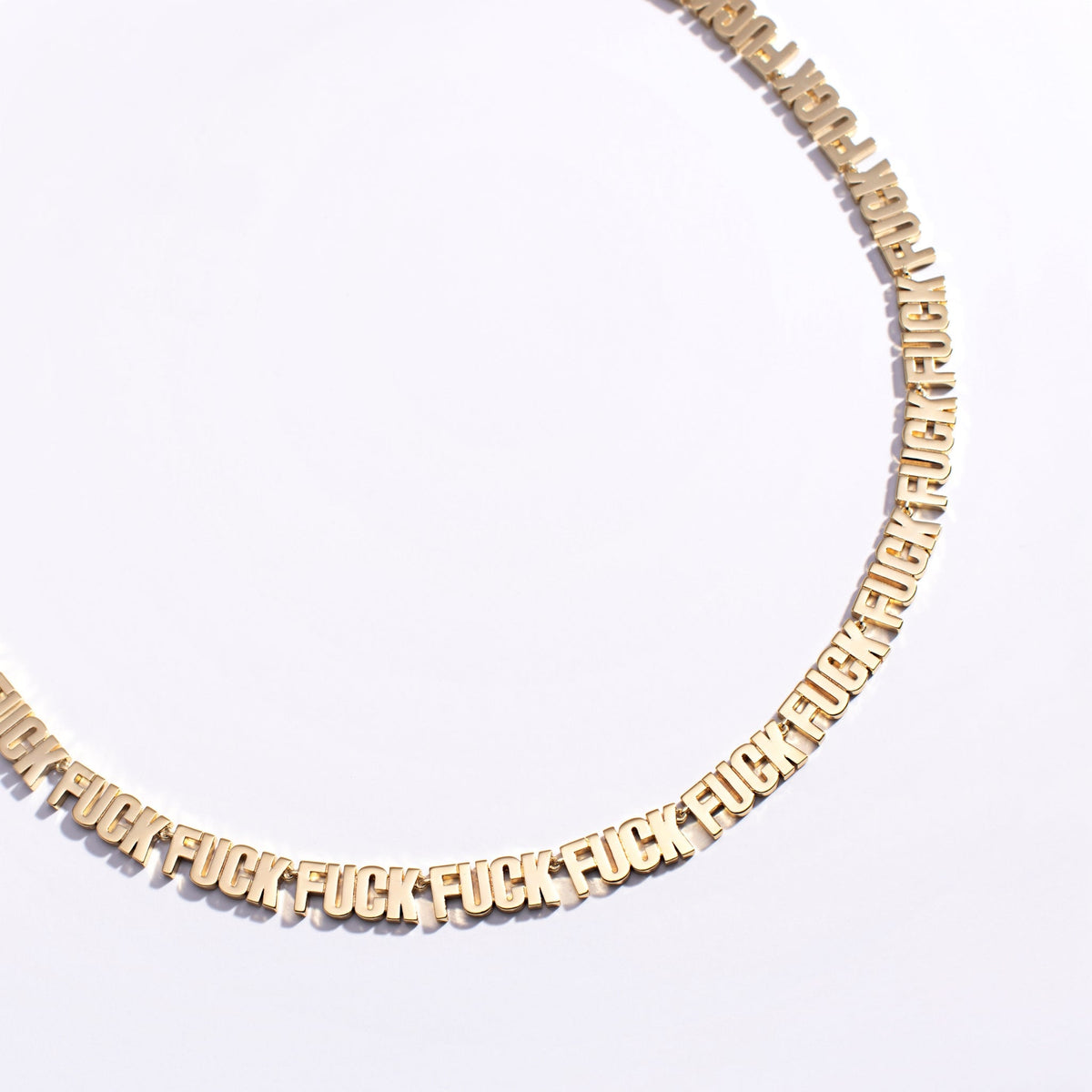Fuck Fuck Fuck Chain Necklace - Starry Skies Austin