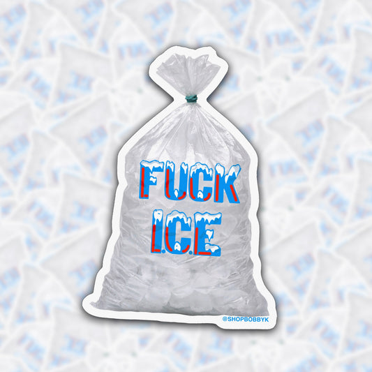Fuck ICE Sticker - Starry Skies Austin