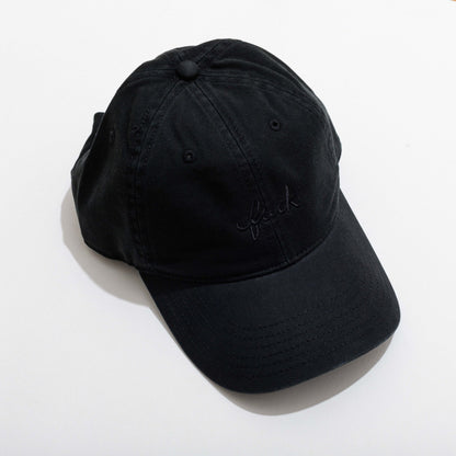 Fuck Script Baseball Hat - Starry Skies Austin
