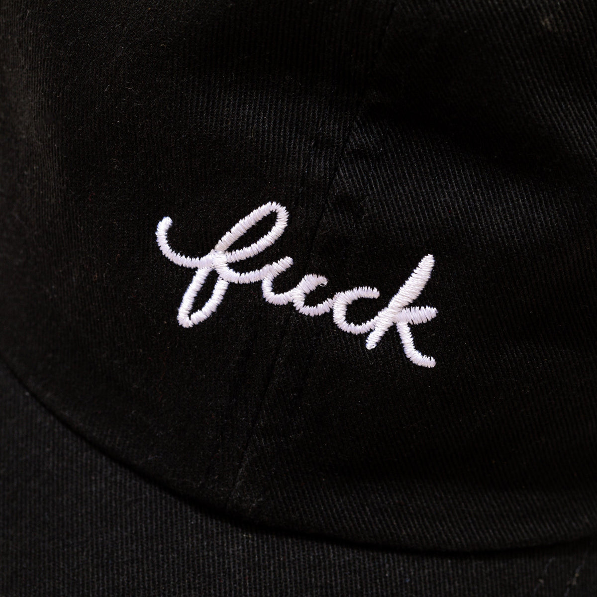 Fuck Script Baseball Hat - Starry Skies Austin