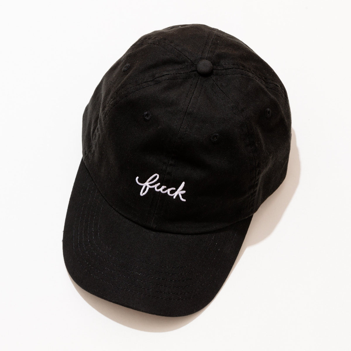 Fuck Script Baseball Hat - Starry Skies Austin