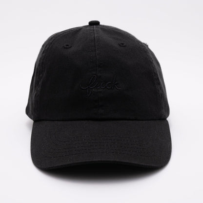 Fuck Script Baseball Hat - Starry Skies Austin