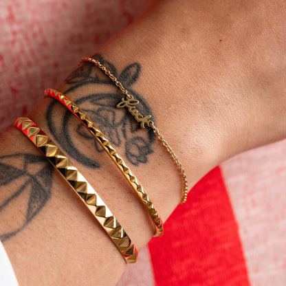 Fuck Script Bracelet - Starry Skies Austin
