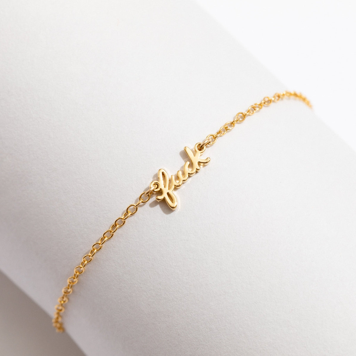 Fuck Script Bracelet - Starry Skies Austin
