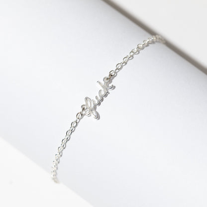 Fuck Script Bracelet - Starry Skies Austin