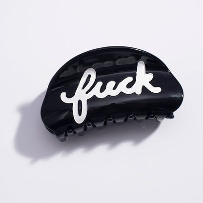 Fuck Script Hair Claw - Starry Skies Austin