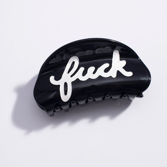 Fuck Script Hair Claw - Starry Skies Austin
