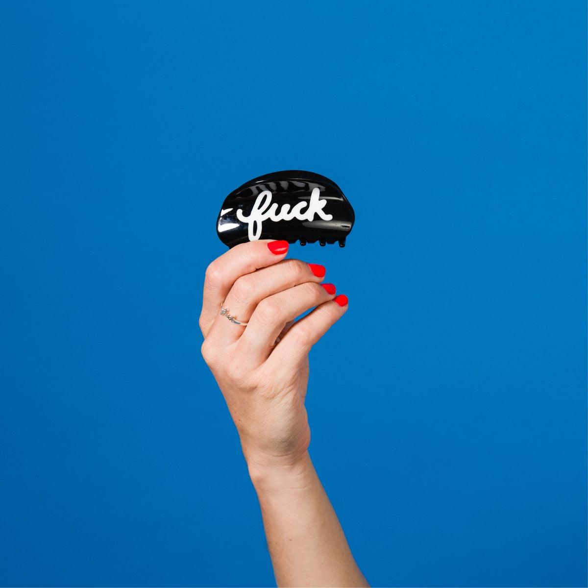 Fuck Script Hair Claw - Starry Skies Austin