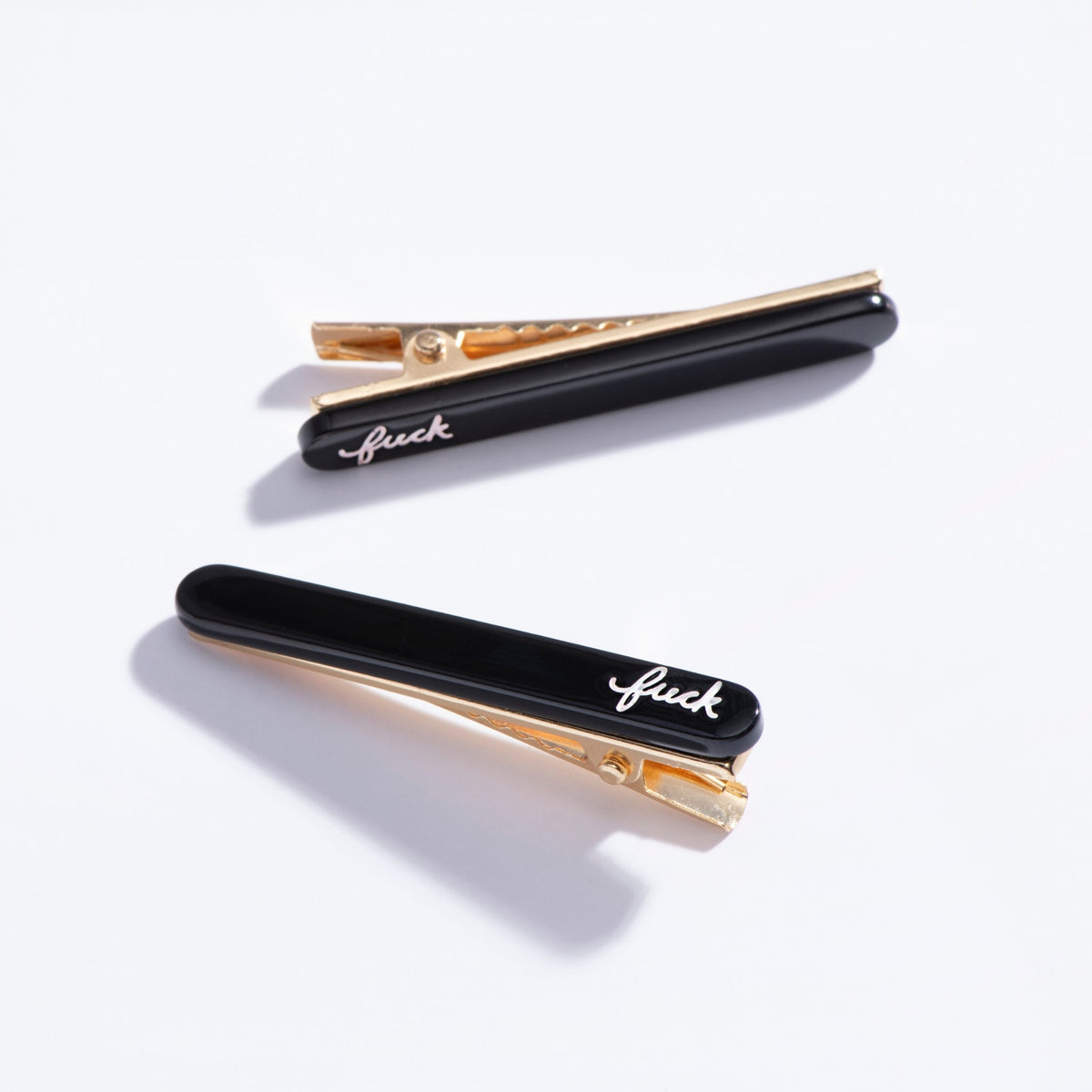 Fuck Script Hair Clips - Starry Skies Austin
