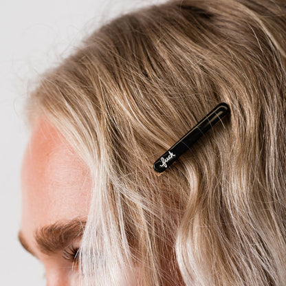 Fuck Script Hair Clips - Starry Skies Austin