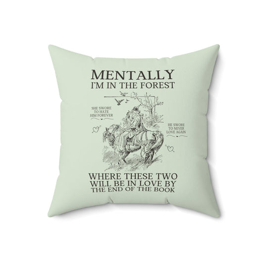 Funny Book Pillow for Romance Reader or Historical Fiction Author - Starry Skies Austin