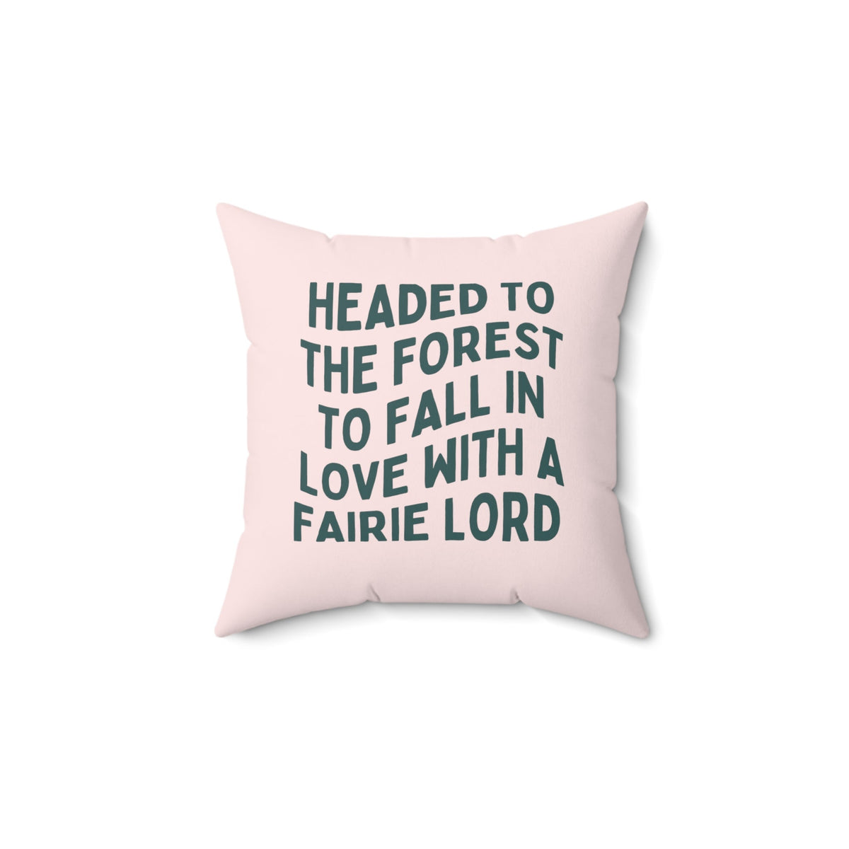 Funny Bookish Pillow, Fantasy Fairy Tale Reader: Headed to The Forest - Starry Skies Austin