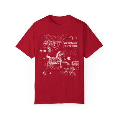 Funny Bookish T-Shirt for Bookworm - Starry Skies Austin