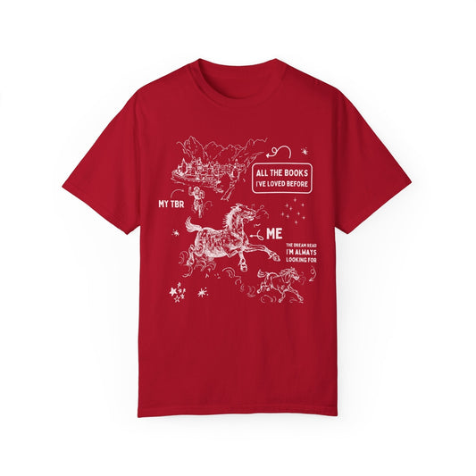 Funny Bookish T-Shirt for Bookworm - Starry Skies Austin