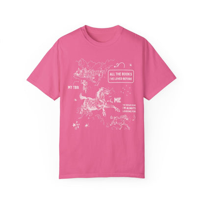 Funny Bookish T-Shirt for Bookworm - Starry Skies Austin