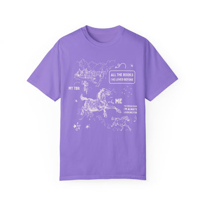 Funny Bookish T-Shirt for Bookworm - Starry Skies Austin