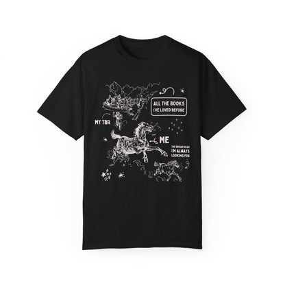 Funny Bookish T-Shirt for Bookworm - Starry Skies Austin