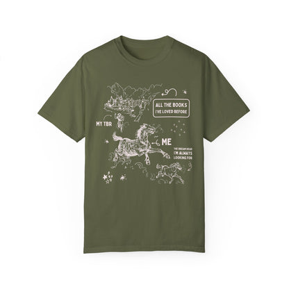 Funny Bookish T-Shirt for Bookworm - Starry Skies Austin