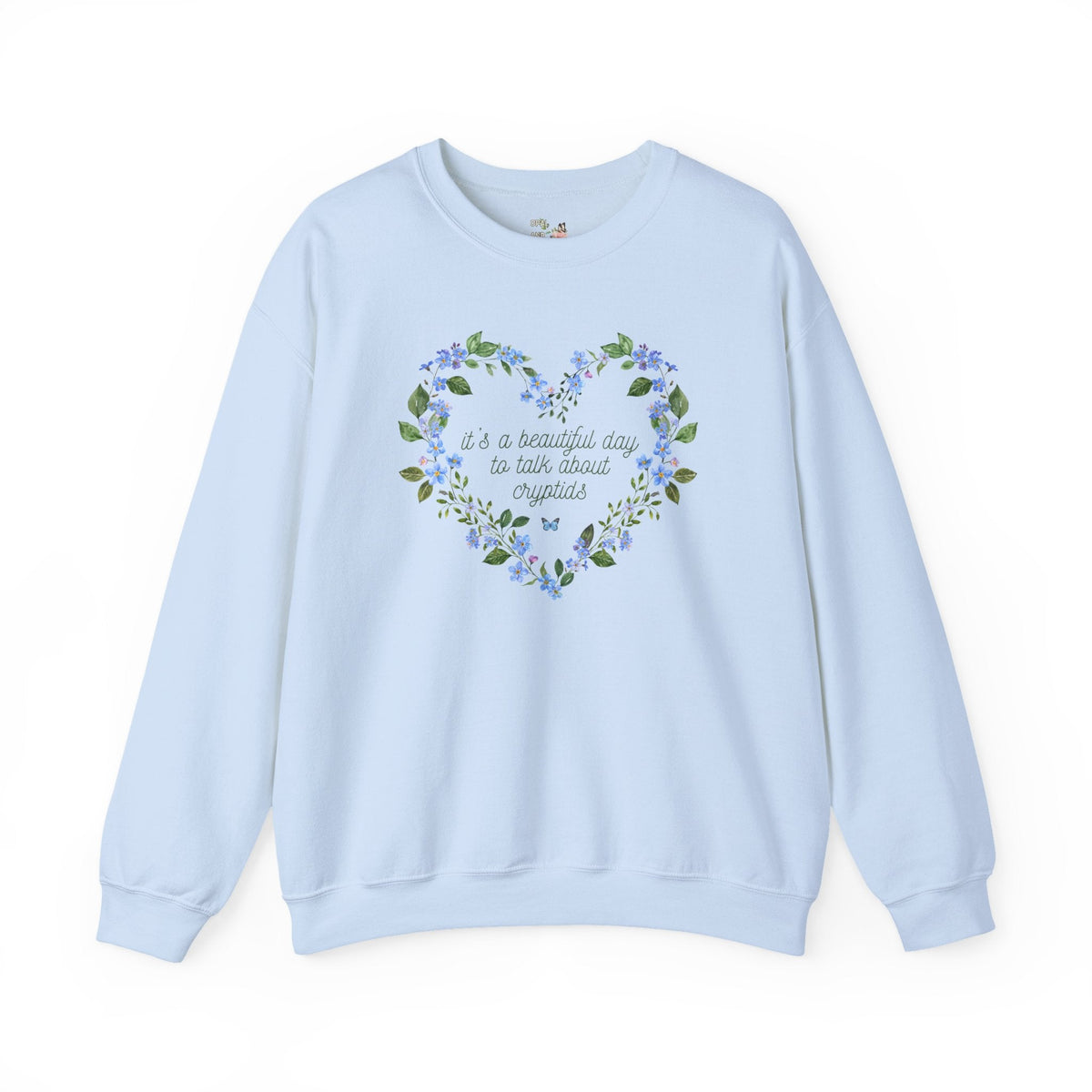 Funny Cryptid Mythical Creature Sweatshirt - Starry Skies Austin