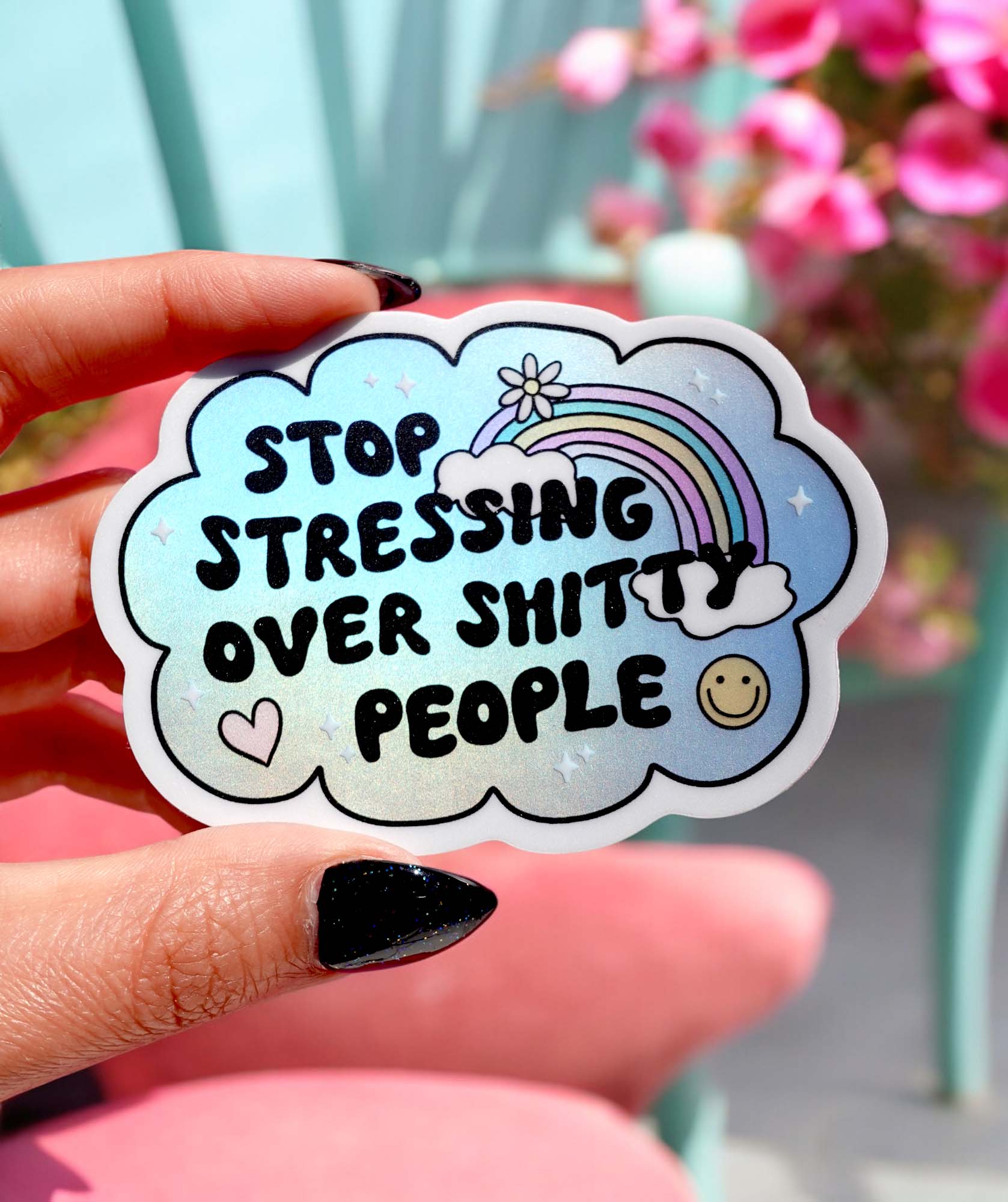 Funny Mental Health Sticker Pack - Starry Skies Austin