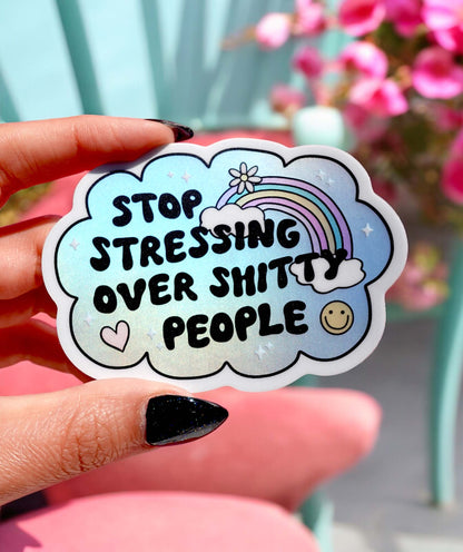 Funny Mental Health Sticker Pack - Starry Skies Austin
