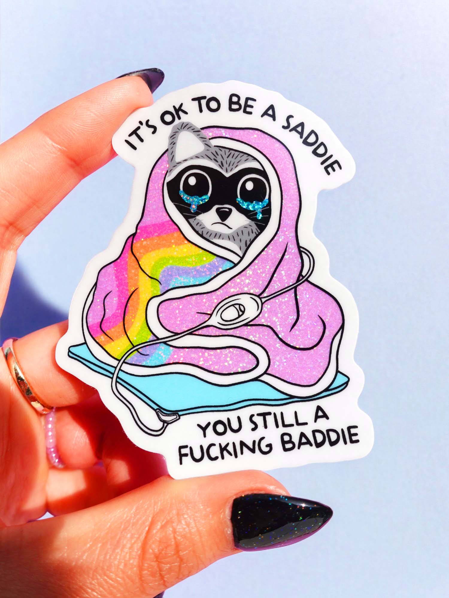 Funny Mental Health Sticker Pack - Starry Skies Austin